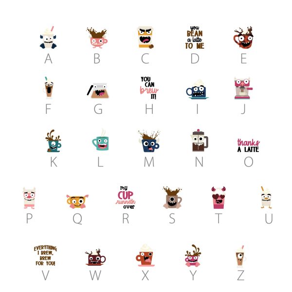Coffee Monsters Cups - Image 2