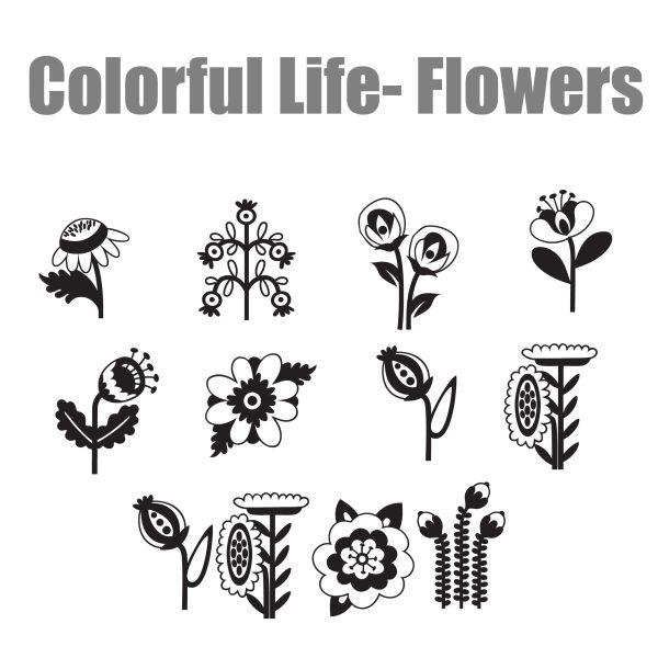 DB Colorful Life Flowers