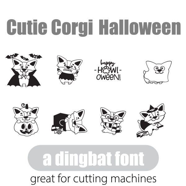 DB Cutie Corgi Halloween