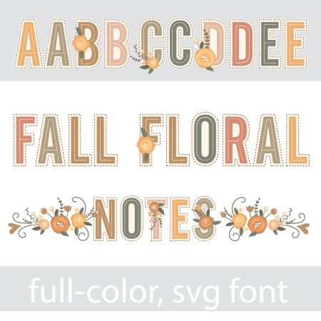 Fall Floral Notes