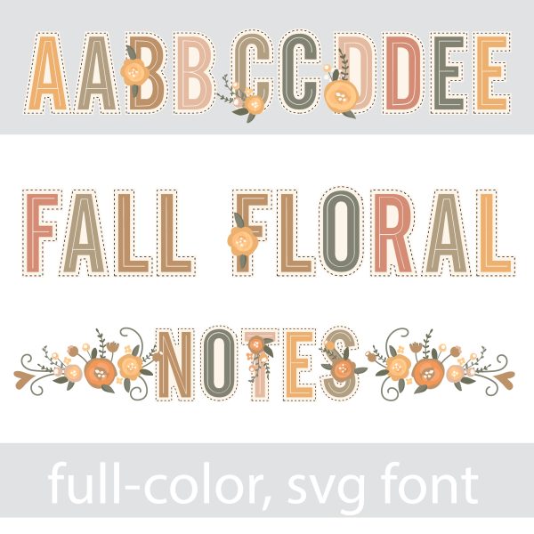 Fall Floral Notes