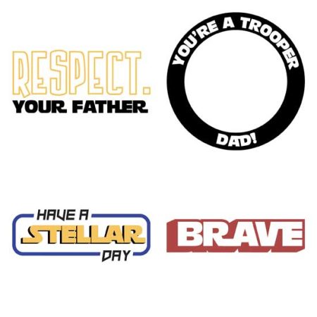 Best Dad in the Galaxy Sentiments