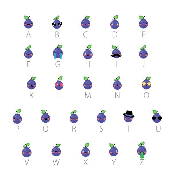 Blueberry Tart Emojis - Image 2