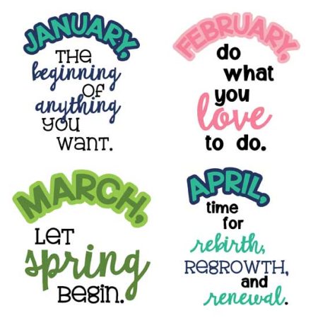 Calendar Animals Quotes