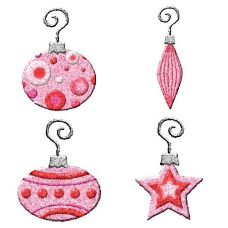 Christmas Glitter Pink
