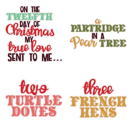 Christmas Twelve Phrases