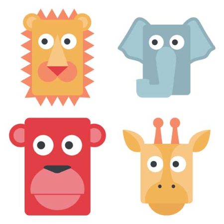 Circus Pals Faces