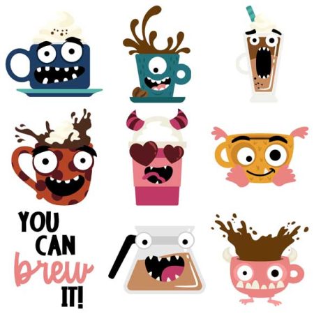 Coffee Monsters Cups