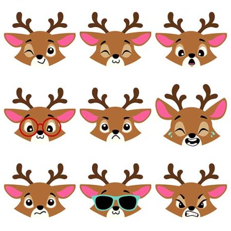 Deer Ly Emoticons