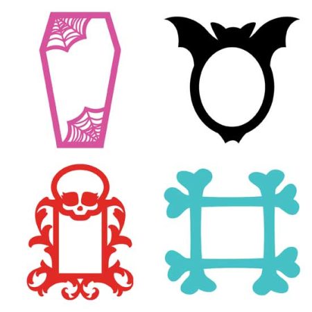 Fashion Girls Monster Frames