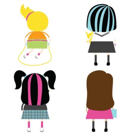 Harajuku Girls Backs