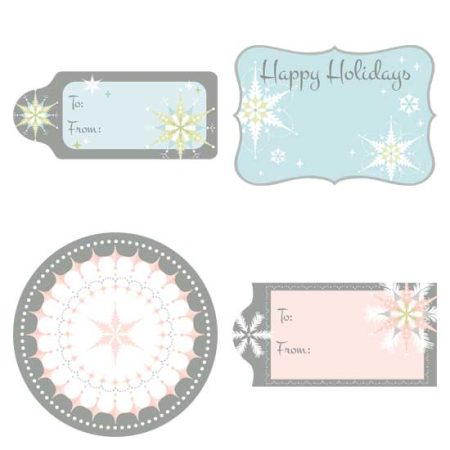 Holiday Frosting Labels