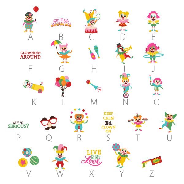 Jolly Circus Clowns - Image 2