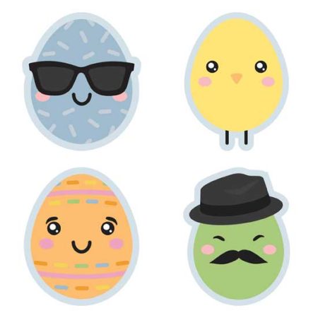 Kawaii Easter Eggs