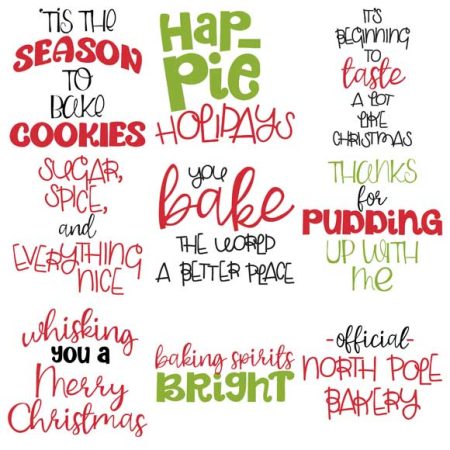 Kawaii Kringle Bakery Phrases