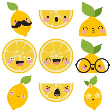 Lemon Meringue Emojis