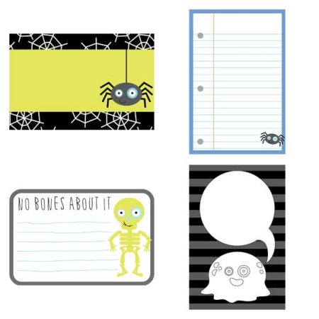Little Boo Ligan Journaling Cards