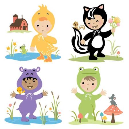 Little Cuties Animal Characters