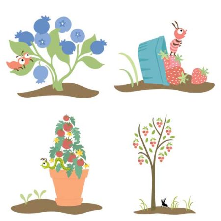 Little Cuties Garden Scenes
