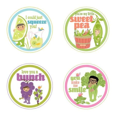 Little Cuties Garden Tags
