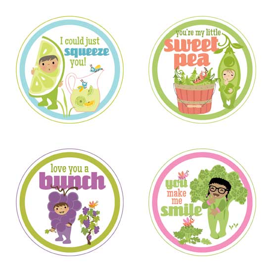 Little Cuties Garden Tags