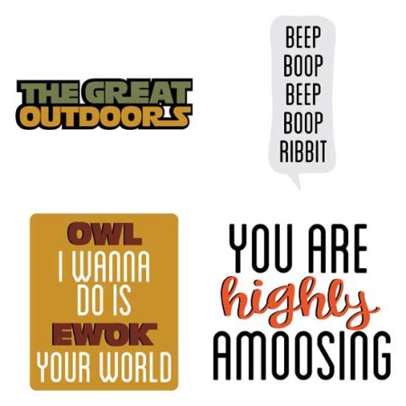 May the Forest Be With You Sentiments