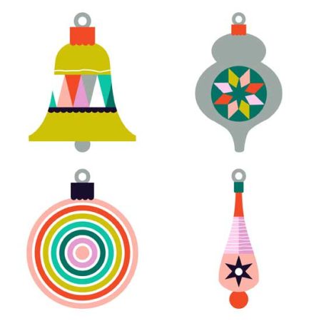 Modern Christmas Ornaments