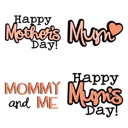 Mommy and Me Menagerie Sentiments