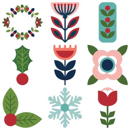 Nordic Noel Florals