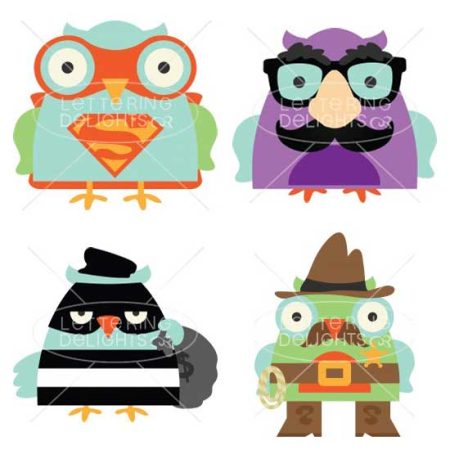 Owl Dressed Up