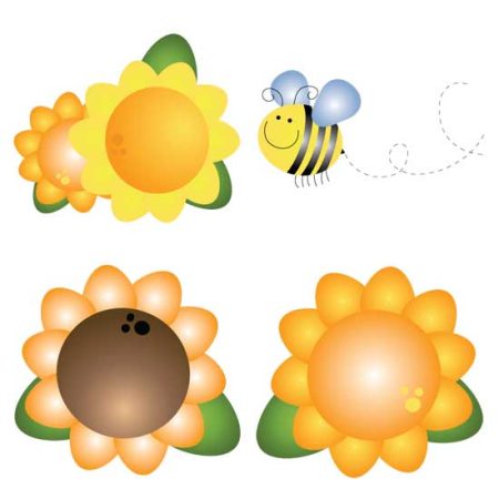 Peeking Flowers