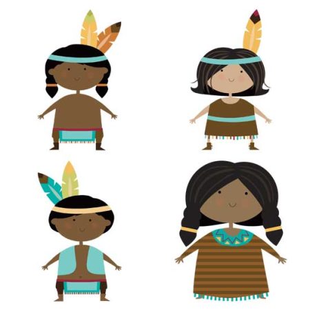 Pilgrims Indians