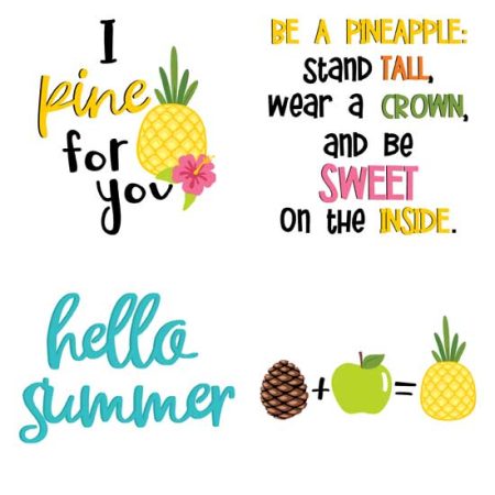 Pineapple Tart Sentiments