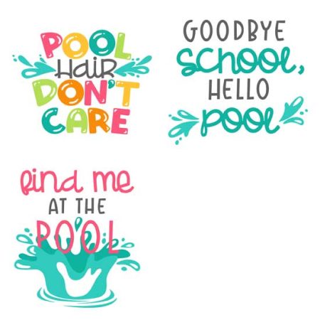 Pool Party Phrases