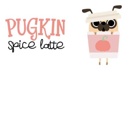 Pug Life Latte