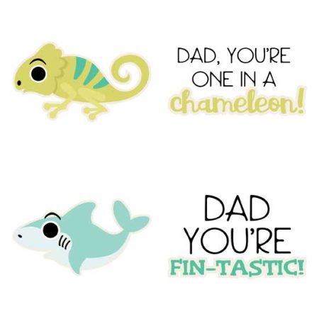 Punny Fathers Day Animals