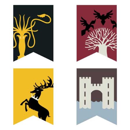 Royal Thrones Pennants