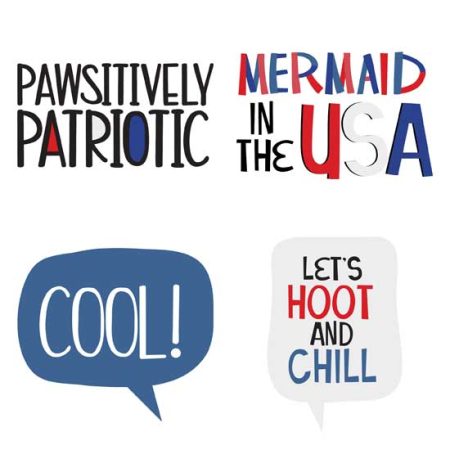 Schmoopsie Poo Independence Day Phrases