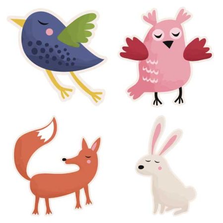 Shadow Play Forest Animals