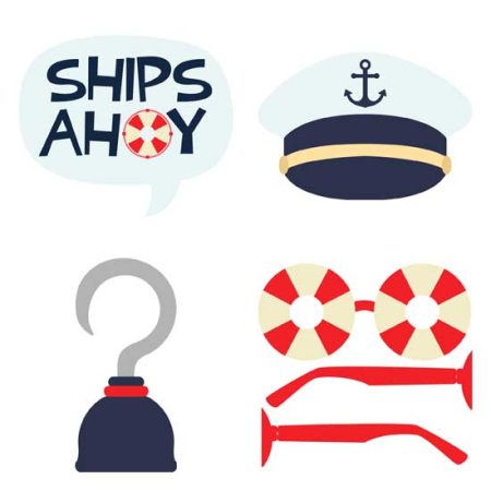 Ships Ahoy Photo Props