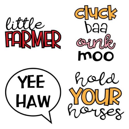 Stickies Farm Sayings