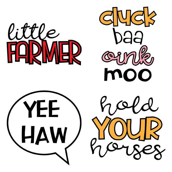 Stickies Farm Sayings