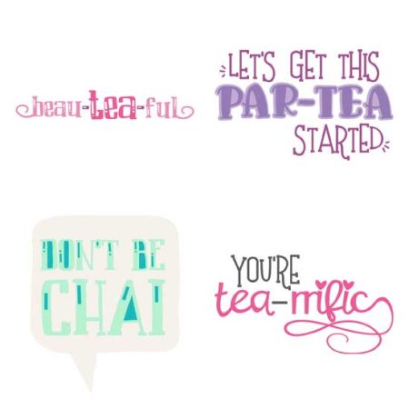 T Rex Cellent Tea Sentiments