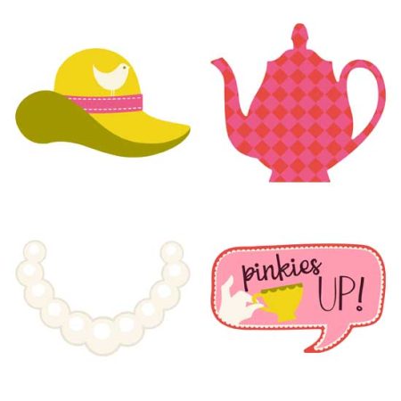Tea Riffic Photo Props