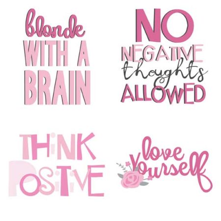 Think Pink Affirmations