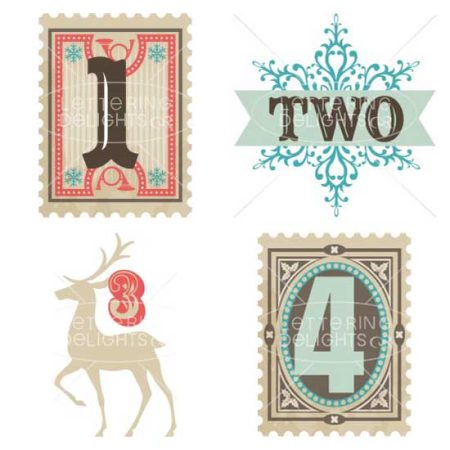 Vintage Christmas Advent