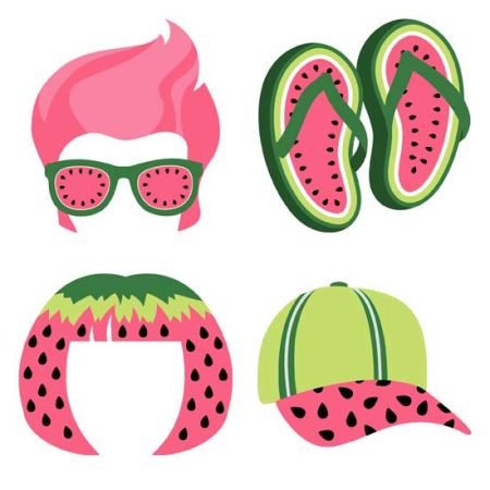 Watermelon Splash - Photo Props