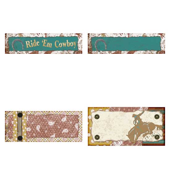 Western Tags Graphics