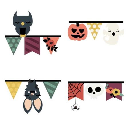 Whimsy Witch - Pennant Borders