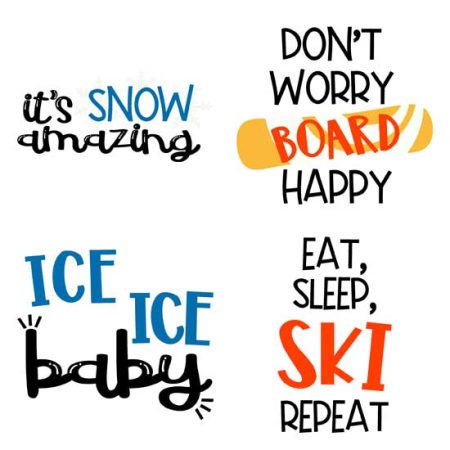 Winter Holiday - Sayings